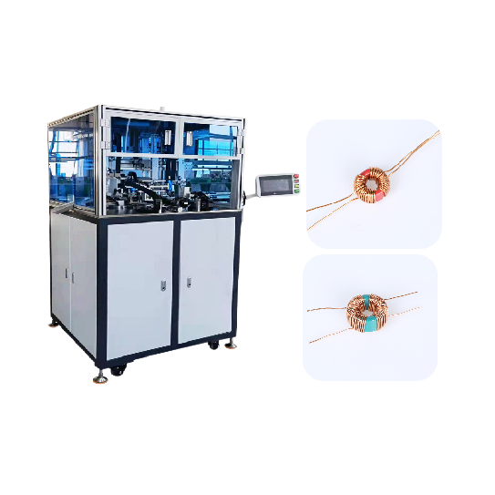 Fully automatic circular common mode butterfly winding machine（ wrapped with tape）
